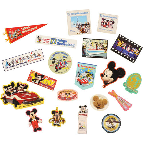 TDR - Disneyland 40th Anniversary MEMORY-GO-ROUND Collection - Sticker set