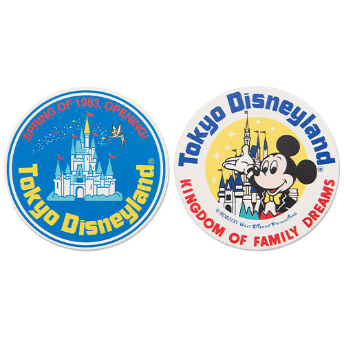 TDR - Disneyland 40th Anniversary MEMORY-GO-ROUND Collection - Coaster set