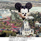 TDR - Disneyland 40th Anniversary MEMORY-GO-ROUND Collection - Mickey Mouse Cushion