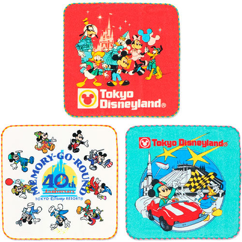 TDR - Disneyland 40th Anniversary MEMORY-GO-ROUND Collection - Towel set