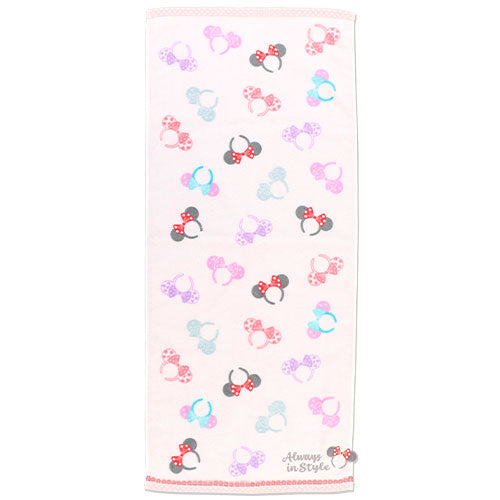 TDR - Minnie Mouse Headband Pattern - Towel