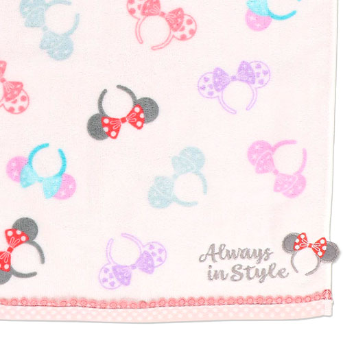 TDR - Minnie Mouse Headband Pattern - Towel