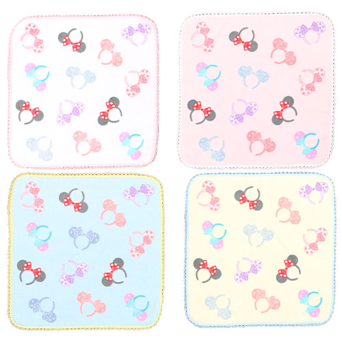 TDR - Minnie Mouse Headband Pattern - Towel set