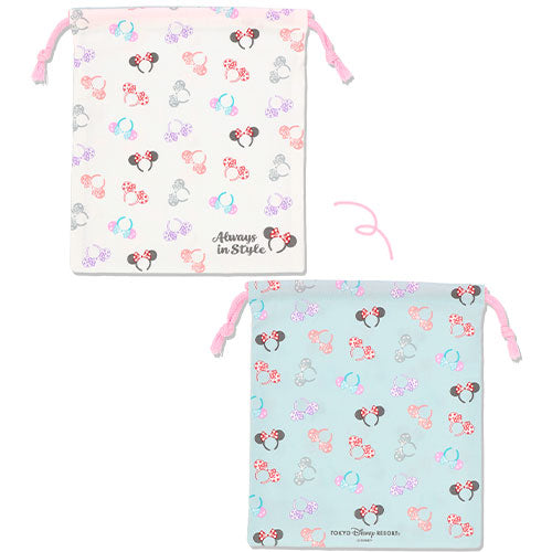 TDR - Minnie Mouse Headband Pattern - Pouch set