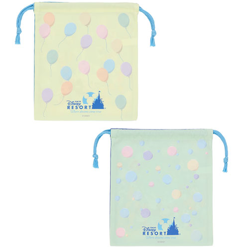 TDR - Tokyo Disneyland Pouch set of 2