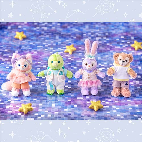 TDR - Duffy and friends Starry Night Collection - Plush Keychain