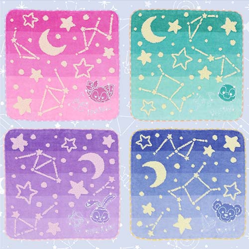 TDR - Duffy and friends Starry Night Collection - Towel set of 4