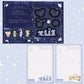 TDR - Duffy and friends Starry Night Collection - Postcard set