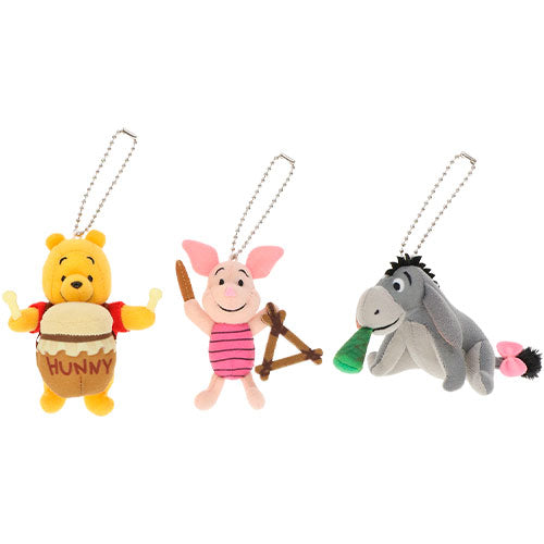 TDR - 9cm Winnie the Pooh Keychain Plush set