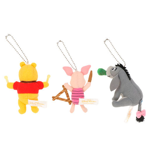 TDR - 9cm Winnie the Pooh Keychain Plush set