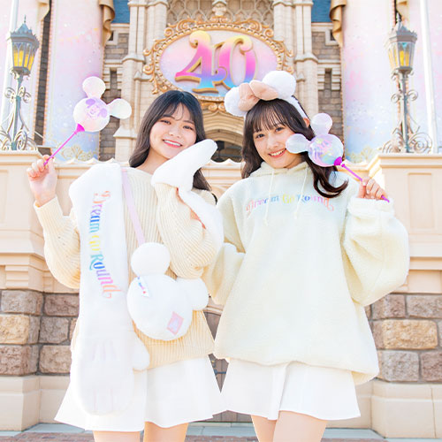 TDR - Disneyland 40th Anniversary DREAM-GO-ROUND Collection - Headband / ears