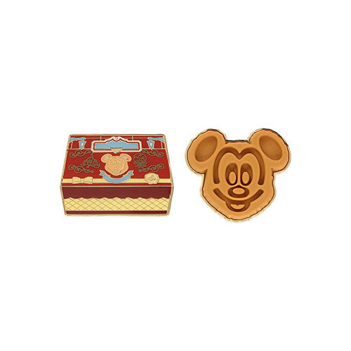 TDR - Tokyo Disneyland snack pin set of 2