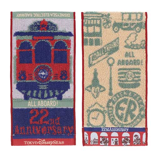 TDR - Disney Sea 22nd Anniversary - Towel set