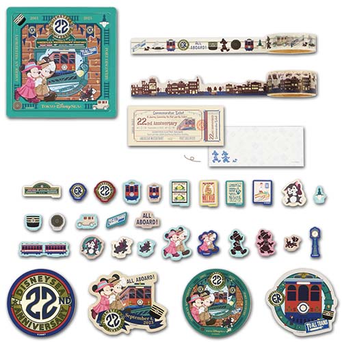 TDR - Disney Sea 22nd Anniversary - Stationary set