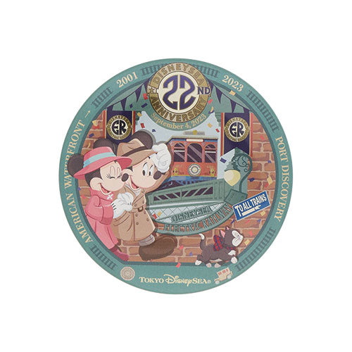 TDR - Disney Sea 22nd Anniversary - Badge