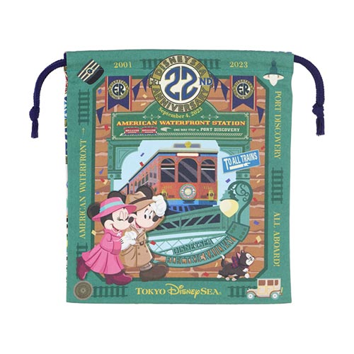 TDR - Disney Sea 22nd Anniversary - Pouch