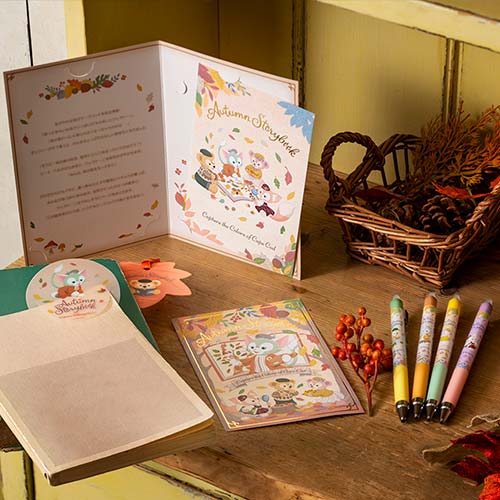 TDR - Duffy and friends Autumn Storybook Collection - Postcard set