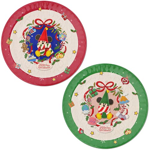 TDR - Christmas 2023 - Plate set