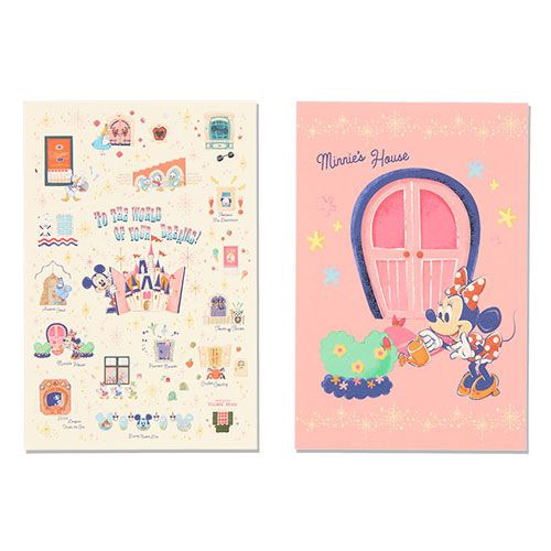 TDR - TO THE WORLD OF YOUR DREAM Collection - Postcard and clear folder