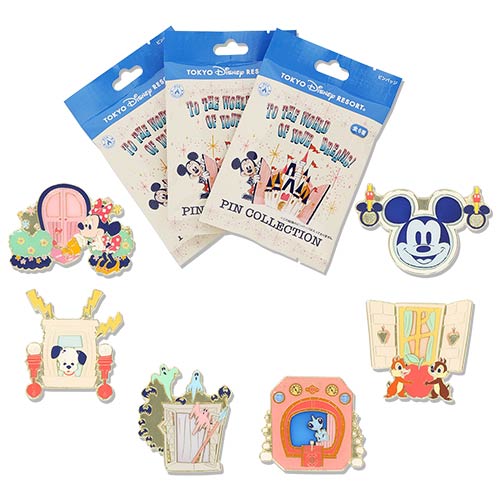 TDR - TO THE WORLD OF YOUR DREAM Collection - Pin (random)