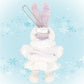 TDR - Duffy and friends White Wintertime Wonders Collection - Plush keychain