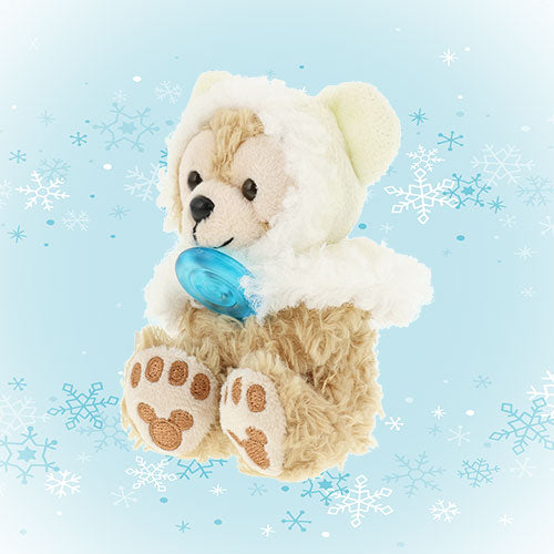 TDR - Duffy and friends White Wintertime Wonders Collection - Plush keychain