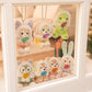 TDR - Duffy and friends White Wintertime Wonders Collection - Plush keychain