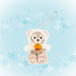 TDR - Duffy and friends White Wintertime Wonders Collection - Plush keychain