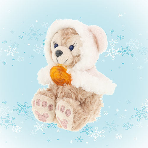 TDR - Duffy and friends White Wintertime Wonders Collection - Plush keychain