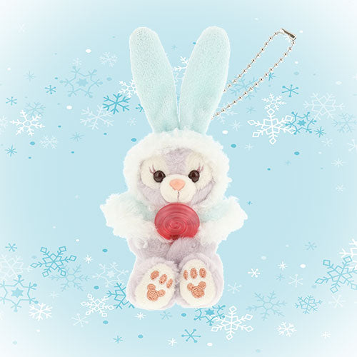 TDR - Duffy and friends White Wintertime Wonders Collection - Plush keychain