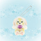 TDR - Duffy and friends White Wintertime Wonders Collection - Plush keychain