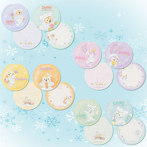 TDR - Duffy and friends White Wintertime Wonders Collection - Memo pad