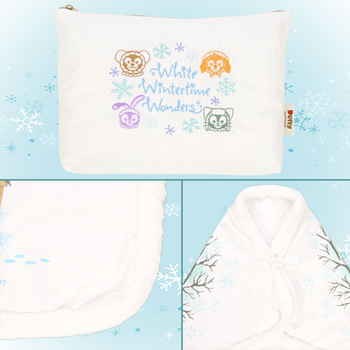 TDR - Duffy and friends White Wintertime Wonders Collection - Blanket