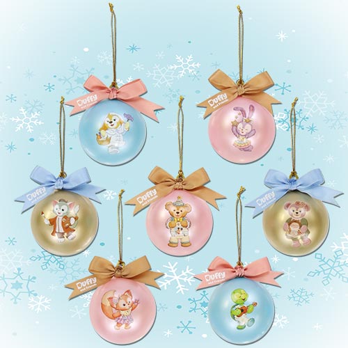 TDR - Duffy and friends White Wintertime Wonders Collection - Ornament set