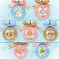 TDR - Duffy and friends White Wintertime Wonders Collection - Ornament set