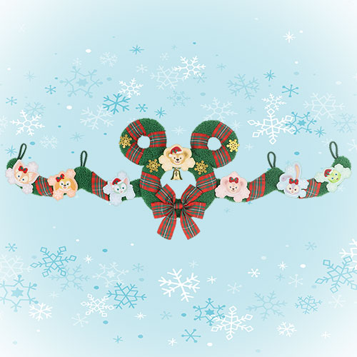 TDR - Duffy and friends White Wintertime Wonders Collection - Garland