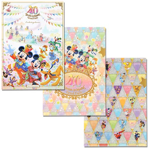 TDR - Disneyland 40th Anniversary DREAM-GO-ROUND Collection - Clear fild set