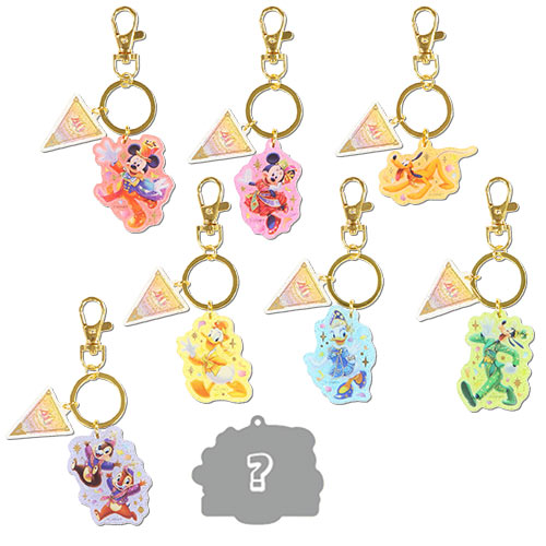 TDR - Disneyland 40th Anniversary DREAM-GO-ROUND Collection - Keychain (random)