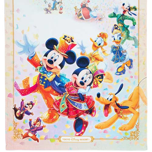 TDR - Disneyland 40th Anniversary DREAM-GO-ROUND Collection - Bath Towel