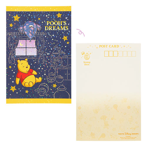 TDR - Pooh's Dream Collection - Stickers and Postcard set