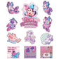 TDR - Minnie Funderland Collection - Sticker set