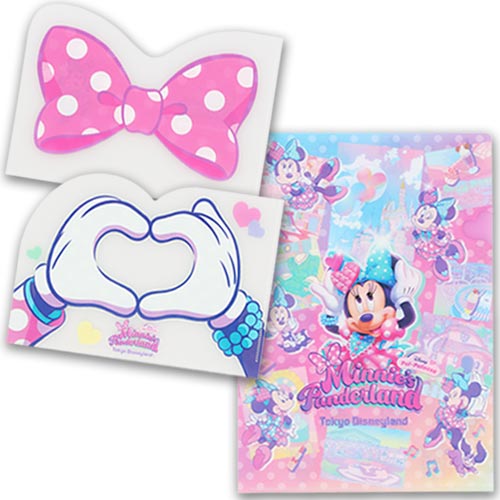 TDR - Minnie Funderland Collection - Clear folder set