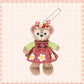 TDR - Heartfelt Strawberry Gift Collection - Plush keychain