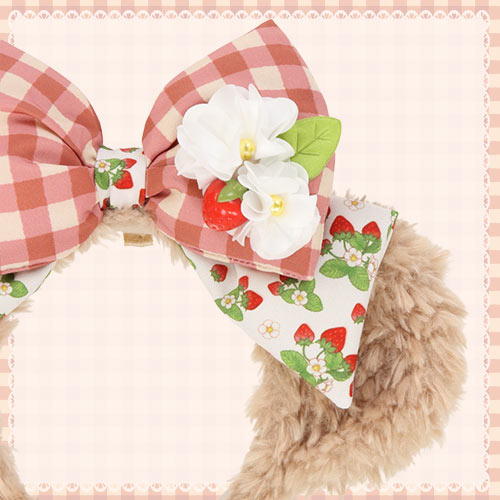 TDR - Heartfelt Strawberry Gift Collection - Headband / ears