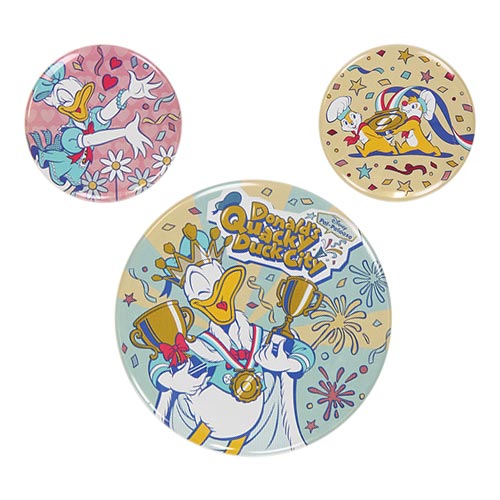 TDR - Donald's Quacky Duck City - Badge set