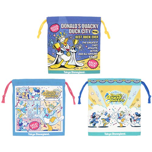 TDR - Donald's Quacky Duck City - Pouch set