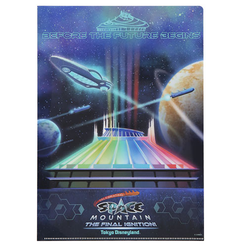 TDR - Space Mountain Collection - A4 Clear File