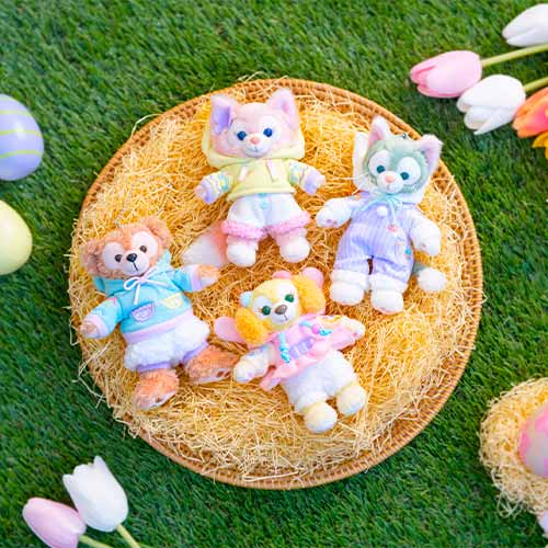 TDR - Duffy and friends Come Find Spring Collection - Plush keychain