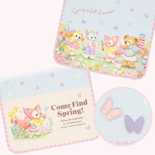 TDR - Duffy and friends Come Find Spring Collection - Face towel