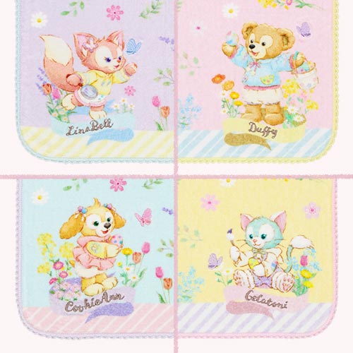 TDR - Duffy and friends Come Find Spring Collection - Mini towe set